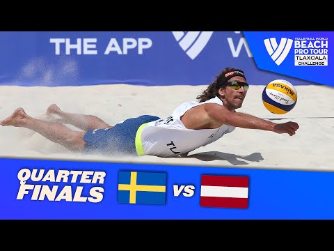 Åhman/Hellvig vs. Samoilovs/Smedins - QF Highlights of Tlaxcala 2022 #BeachProTour