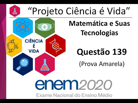 Questão 139 - Enem 2020 - Matemática e Suas Tecnologias - Prova Amarela