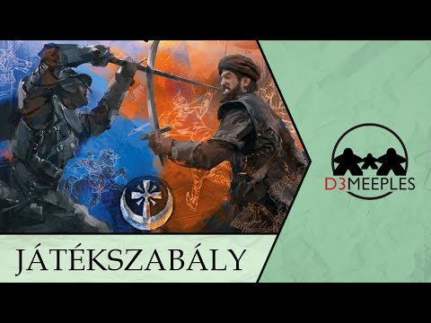 JÁTÉKSZABÁLY: KERESZT ÉS FÉLHOLD - d3meeples