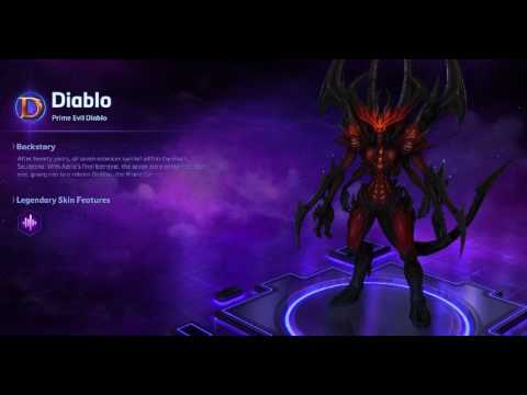 Heroes of the Storm - PRIME EVIL DIABLO Quotes (KR)