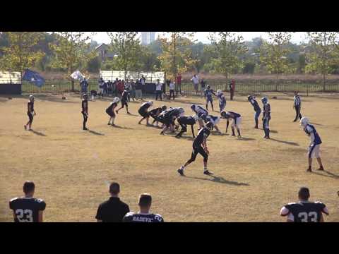 KAF Panthers Pančevo - KAF Pirates Zemun (juniori), 6. oktobar 2018.