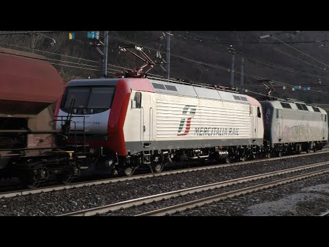 4K - 2021-12-30 Brennero rampa sud - Transiti invernali 4/10 - Stazione di Peri