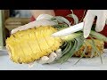 How To Make PINEAPPLE Ice Cream Rolls