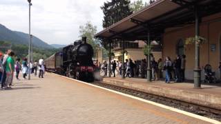 preview picture of video 'gr 740 in manovra a Feltre  treno nelle dolomiti 2012 '