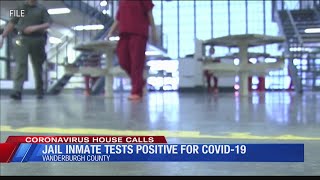 Vanderburgh County jail inmate tests positive for COVID-19