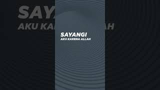 Download lagu Cintai aku karna allah #story' Wa mp3