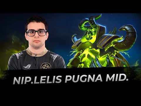 Lelis kills all with his Mid Pugna - Dota 2 Replay