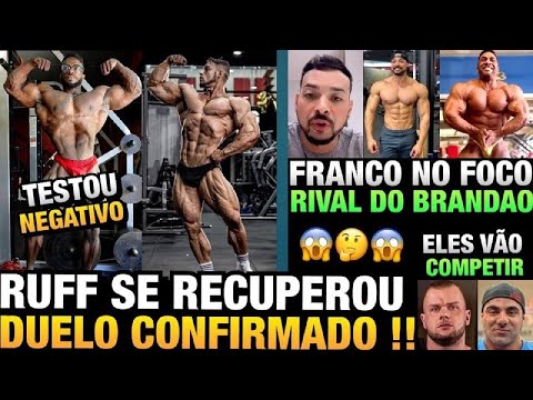 FRANCO FOCADO E QUER O OLYMPIA 2022 - RUFF VS RAMON VAI ACONTECER - BRANDÃO VS WILLIAM EM 2022