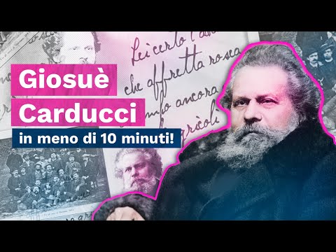 GIOSUÈ CARDUCCI in meno di 10 MINUTI per la MATURITÀ