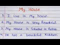 10 Lines On My House In English My House Essay In English Essay On My House House Essay