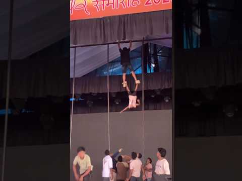 Pole worries 👽❤‍🔥#flip #poledance #abujhmadmallakhamb #polefitness #attitude #polesport