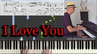 I Love You (Cole Porter) - Piano Cover - PDF - MIDI