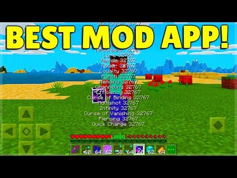ECKOSOLDIER - YOU CAN MOD Minecraft With This App! SECRET ITEMS! - The Best Modding Apps