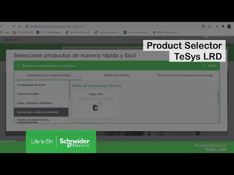 Imagen de ¿Como seleccionar reles térmicos Tesys Deca? (Product selector)