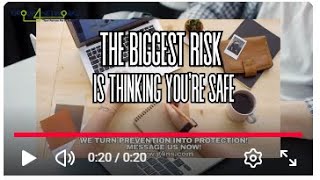 The Biggest Risk Is Thinking You're Safe