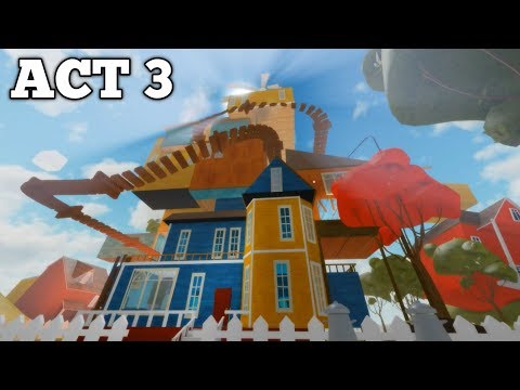 HELLO NEIGHBOR ROBLOX - THE NEW NEIGHBORHOOD ACT 3