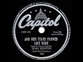1944 HITS ARCHIVE: And Her Tears Flowed Like Wine - Stan Kenton (Anita O’Day, vocal) (78rpm version)