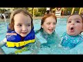 Mom & Kids Vacation!! Swimming and Harry Potter World! Navey wakes up early and morning routine