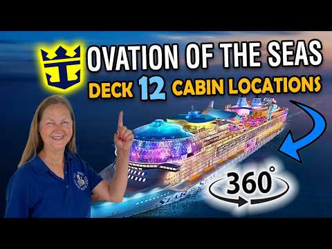 Thumbnail for Explore Ovation of the Seas | Full 360° Deck 12 Cabin Tour
