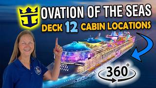 Explore Ovation of the Seas | Full 360° Deck 12 Cabin Tour