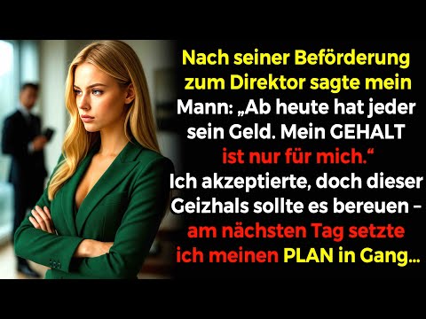 Nach der Beförderung zum Direktor sagte mein Mann: „Mein GEHALT ist nur für mich.“ Am nächsten Tag…