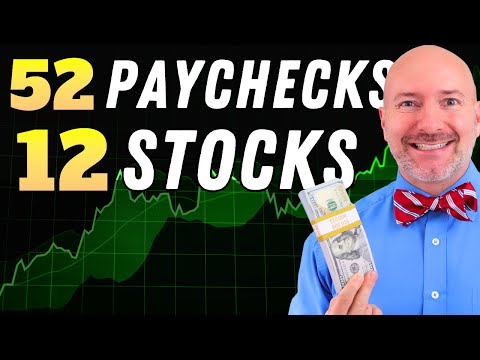 12 Dividend Stocks that Put Cash in Your Pocket EVERY Week