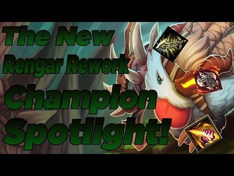 The NEW REWORK Rengar 101 Champion Spotlight