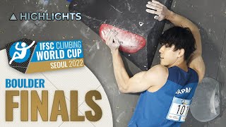 Boulder finals highlights || Seoul 2022 by International Federation of Sport Climbing