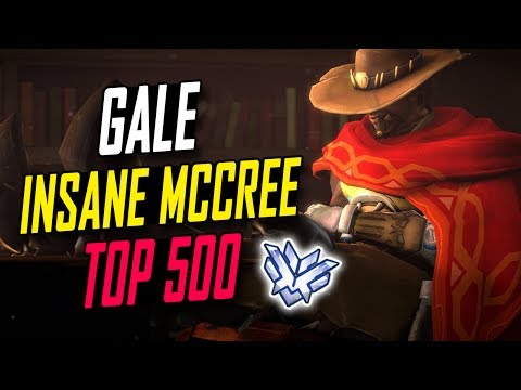 [RANK 1] GALE INSANE NEW MCCREE [OVERWATCH SEASON 5 TOP 500 ]