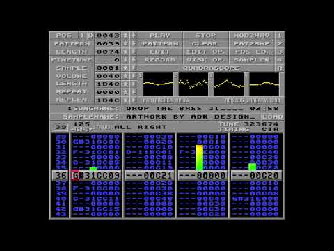 Amiga Music: Drop The Bass ] [ By ADR Design