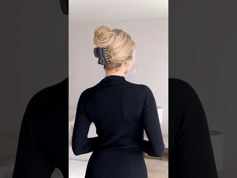 The Easiest Claw Clip Hairstyle!🙌🏻😍