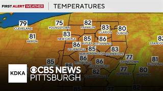 KDKA-TV Weekend Forecast (7/12)