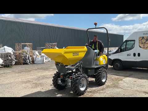 UNUSED WACKER NEUSON D01-04 1 TON HIGH TIP DUMPER - Image 2