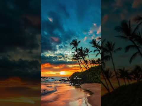 🎶Etho sayana swapnangalil🍃💫 lyrics whatsapp status #lyriceditz