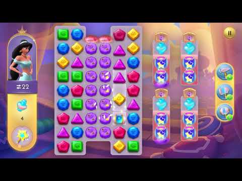 Disney Princess Majestic Quest Level 197 NO BOOSTERS - A S GAMING ✔