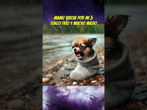 The puppy left in a sock 🧦😔💔 #chihuahua #babyanimal #pets #dogs