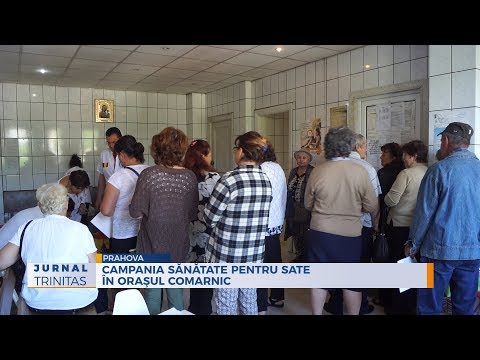 Campania Sănătate pentru sate în oraşul Comarnic