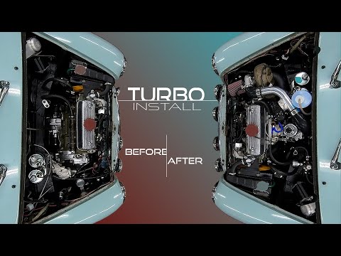 Watch JET Motors Mini Install The New Turbo Kit For The Classic Mini Cooper