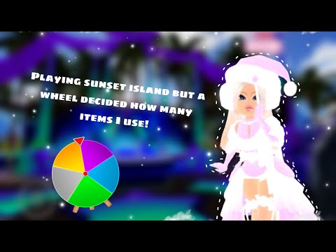 Creating Stylish Outfits in Royal High Sunset Island