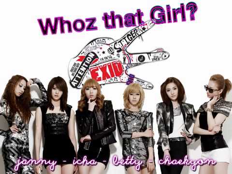 [APAC] EXID - Whoz That Girl