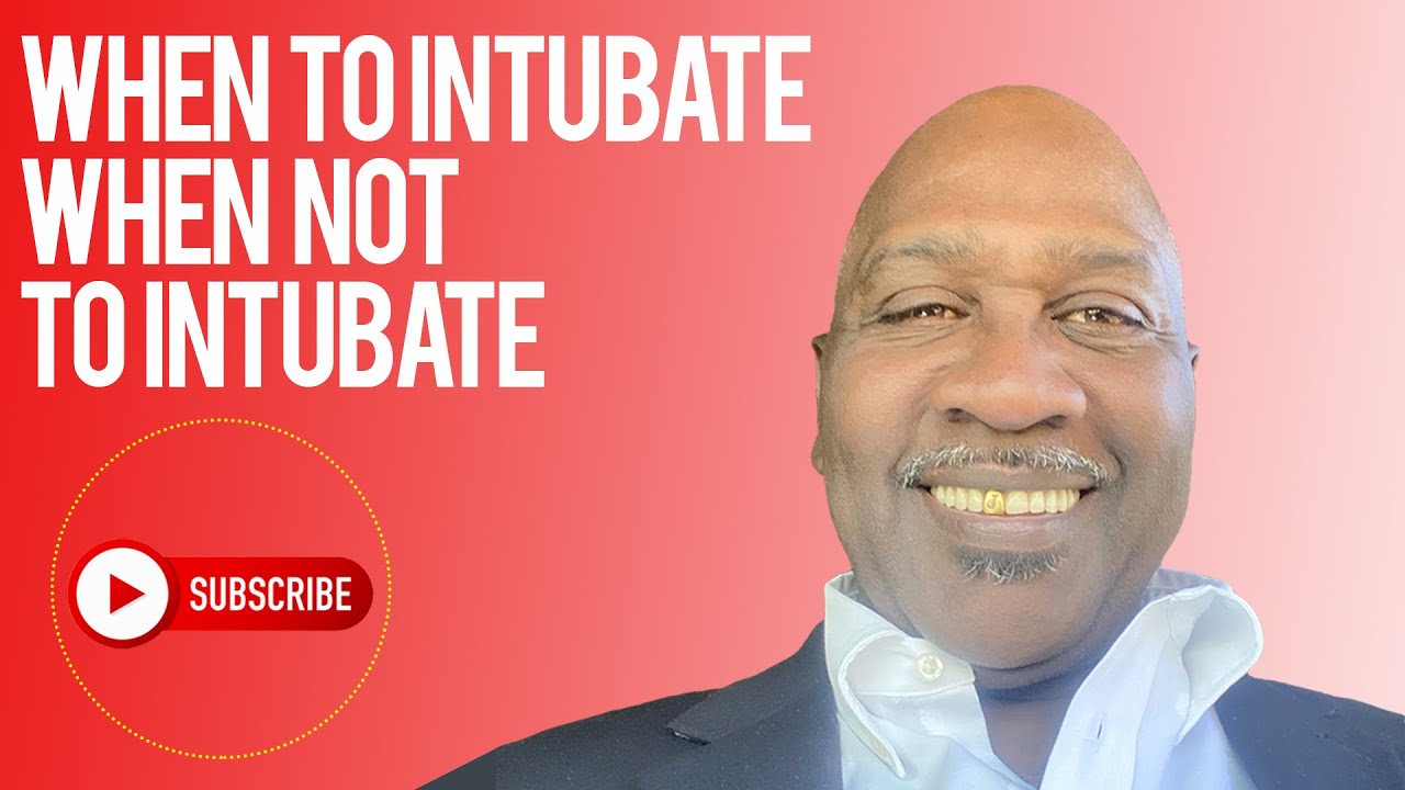 To INTUBATE OR NOT ?