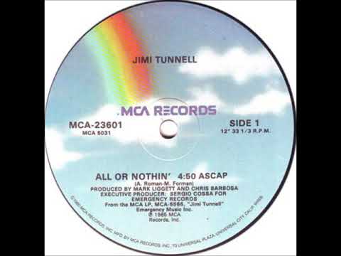 JIMI TUNNELL ‎- All Or Nothin' 85