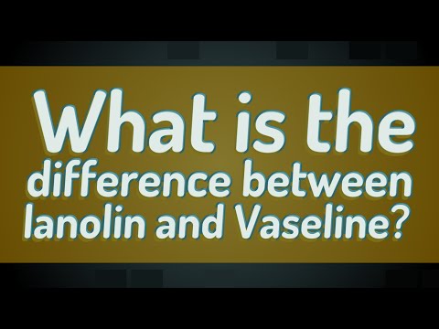 Does Vaseline Have Lanolin