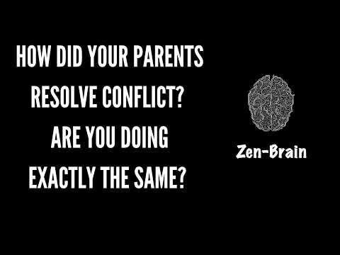 2/02 ZEN-BRAIN SHORTS: PATTERNS IN RESOLVING CONFLICT || Clinical Psychologist Dr Vandita Dubey