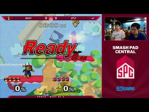 SPC 116 Pools - AK47 (Captain Falcon) vs JFET (Falco)