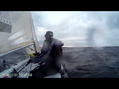 Melges 24 Braassem 21 december 2014 17 knots