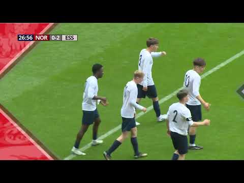 Highlights - Northumberland CSFA v Essex CSFA - ESFA U16 Boys' County Cup Final 2025