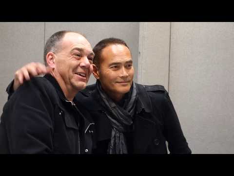 CRYING FREEMAN MARK DACASCOS, 1 OF THE MOST AMAZING HUMAN BEINGS ON 🌎 @ LONDON COMIC CON 2020.03.01