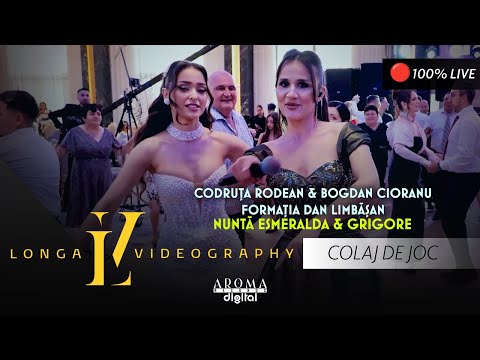 Codruta Rodean & Bogdan Cioranu & Formatia Dan Limbasan - Colaj de Joc | Nunta Esmeralda si Grigore