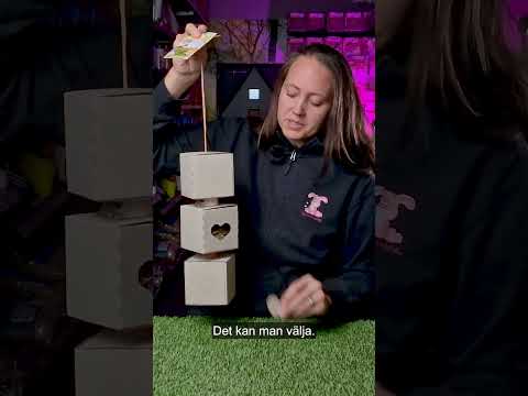 Ätbar Blomstergirlang 64cm - Video
